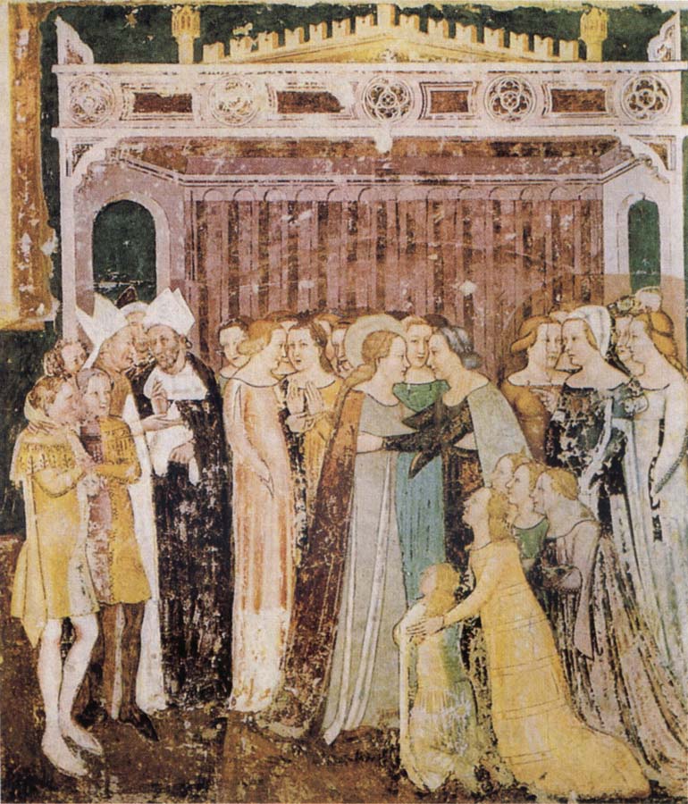 The Departure of St Ursula